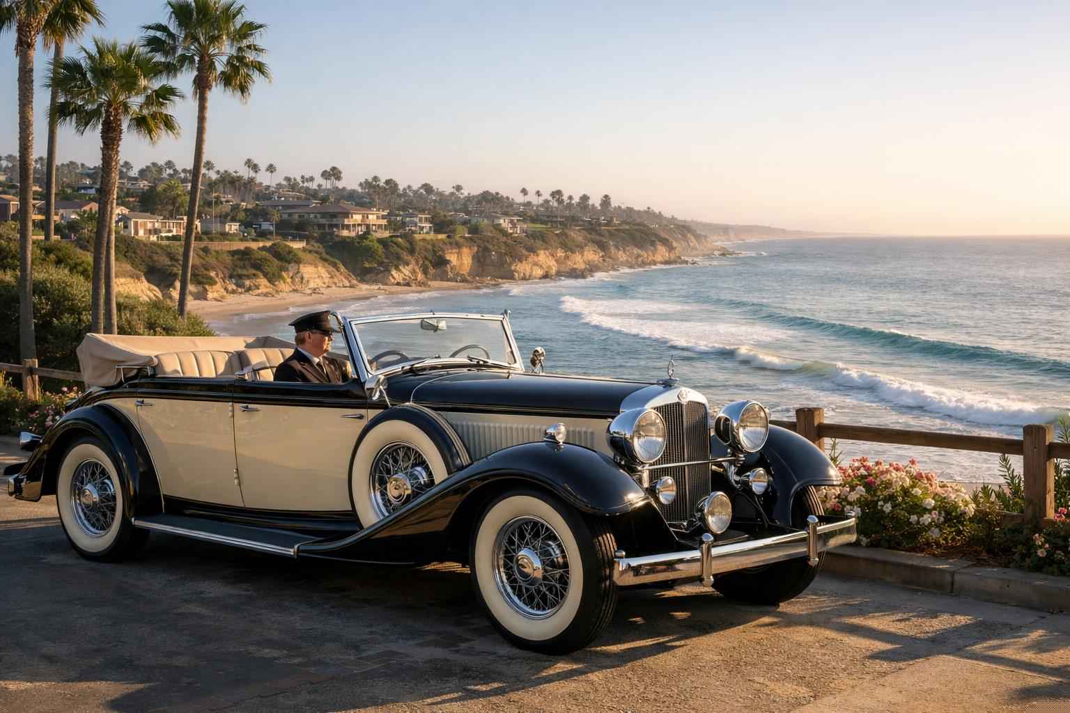Antique Vehicle Rental With Driver In Solana Beach California Luxury Antique Vehicle Rental With Driver In Solana Beach California