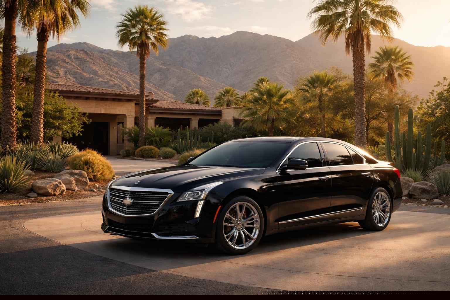 Luxury Black Car Service In Borrego Springs California