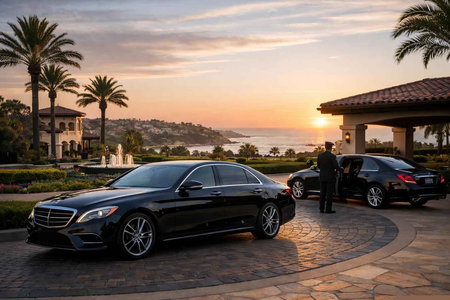 Luxury Black Car Service In Carlsbad California