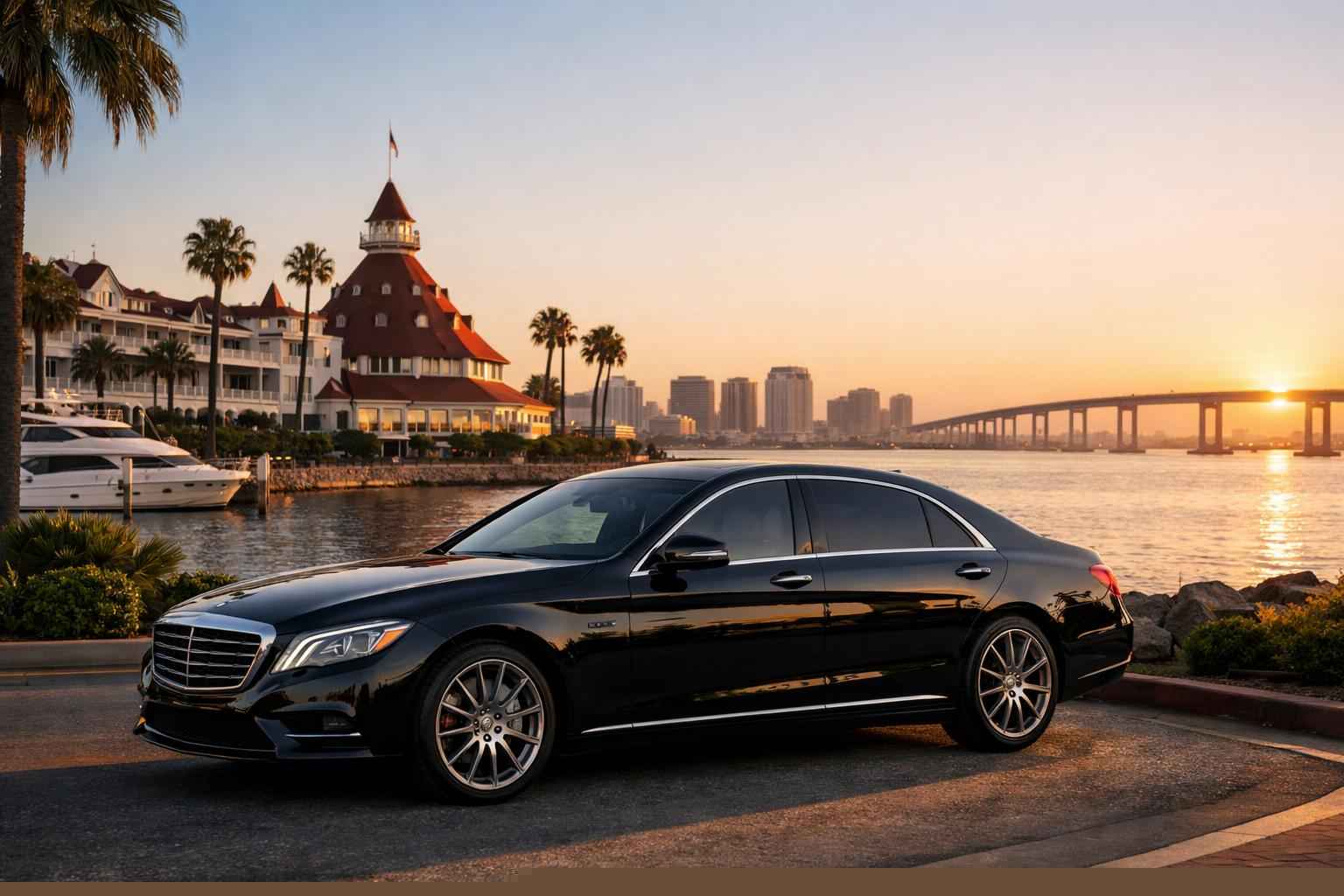 Black Car Service In Coronado California Luxury Black Car Service In Coronado California