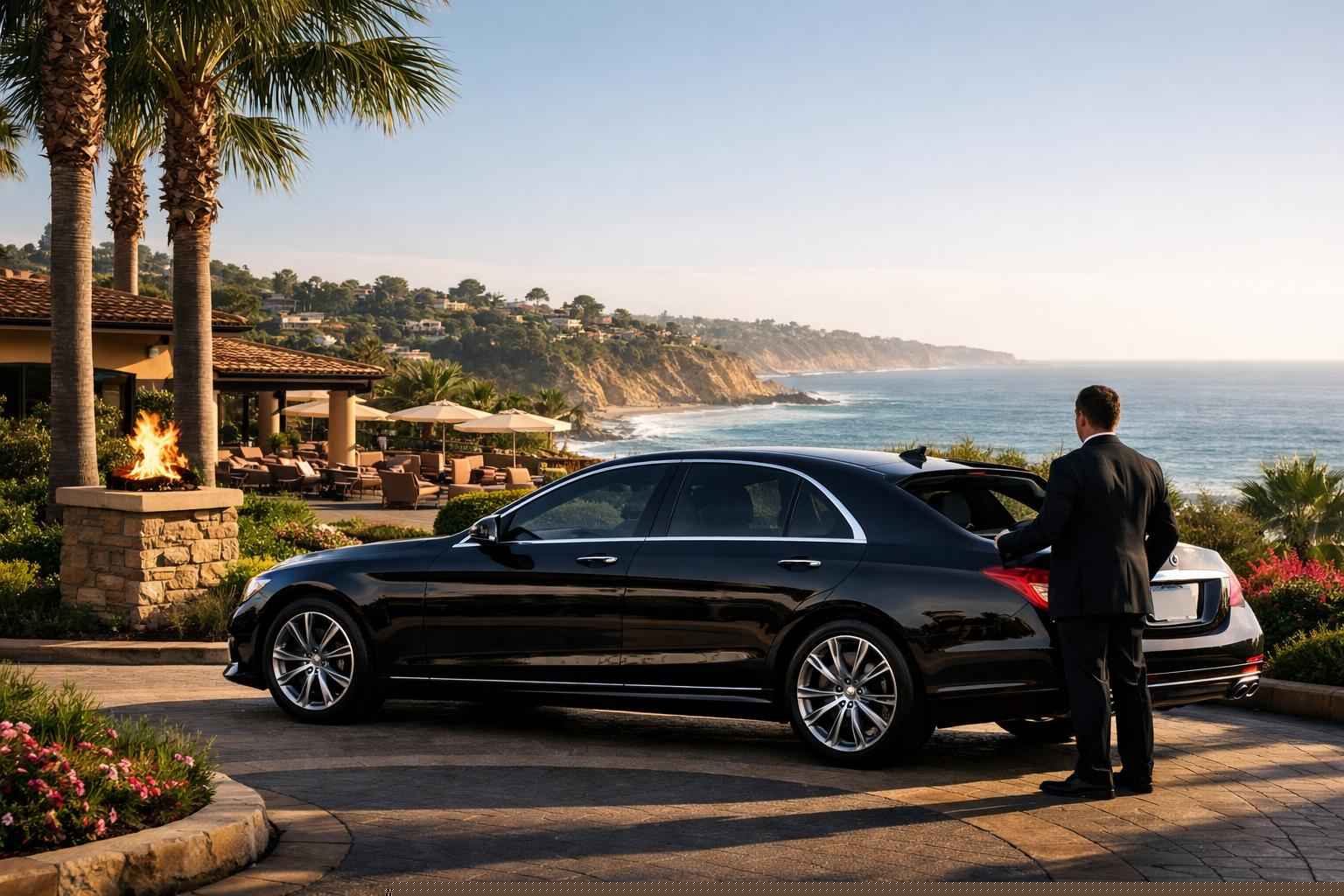 Luxury Black Car Service In Del Mar California
