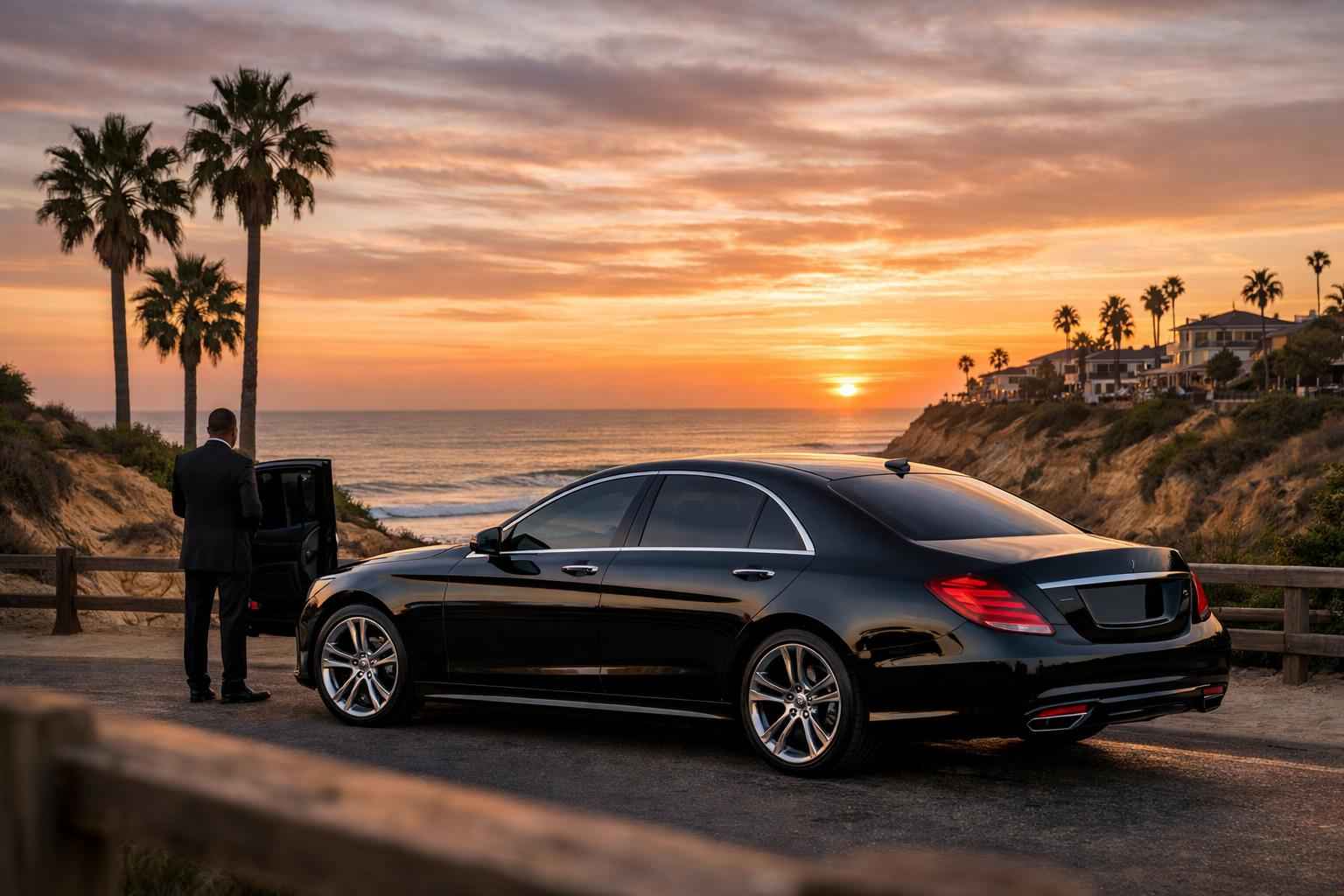Luxury Black Car Service In Encinitas California