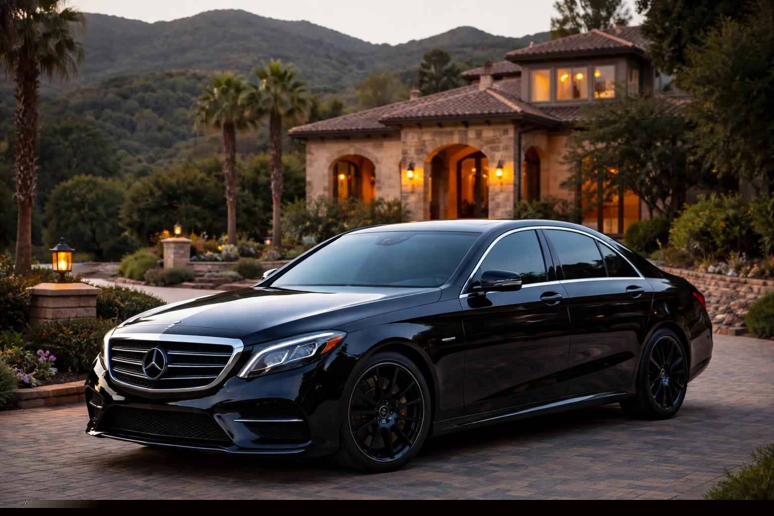 Luxury Black Car Service In Hidden Meadows Ca