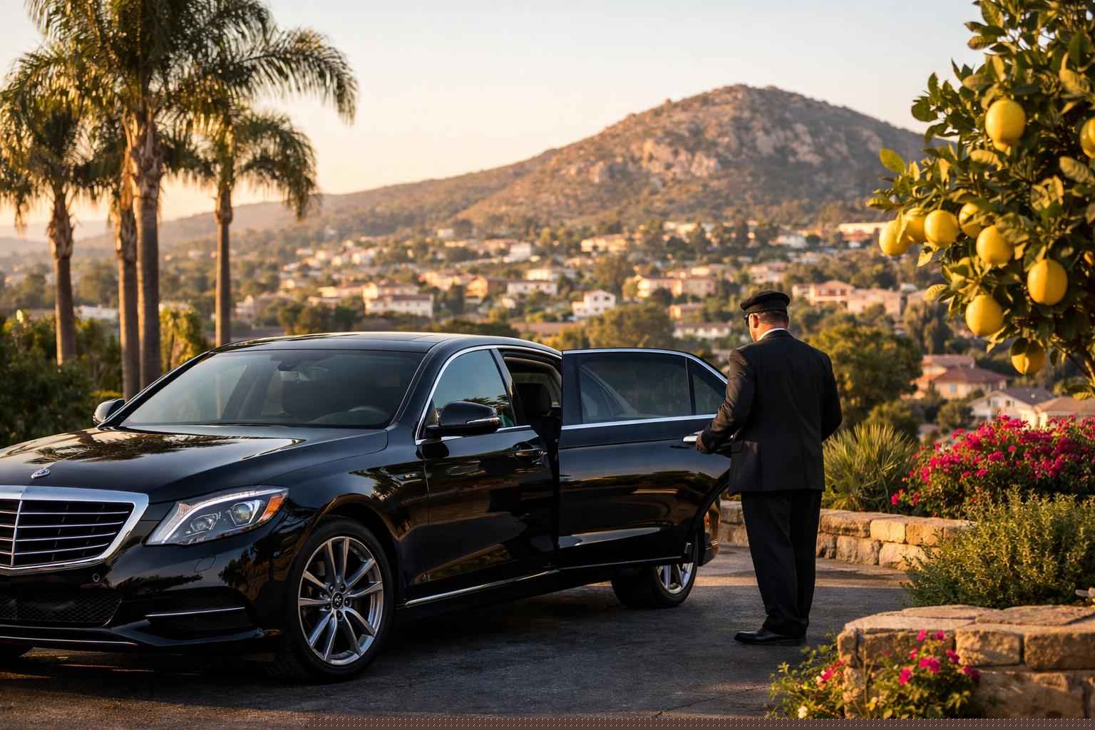 Luxury Black Car Service In Lemon Grove California