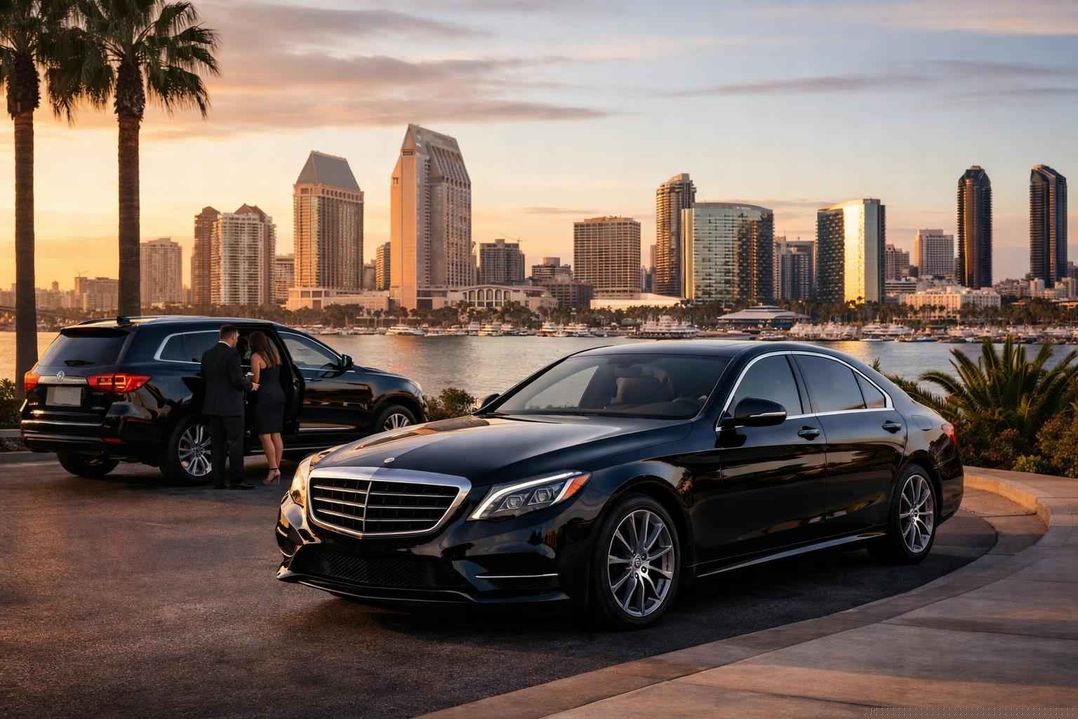 Luxury Black Car Service In San Diego California