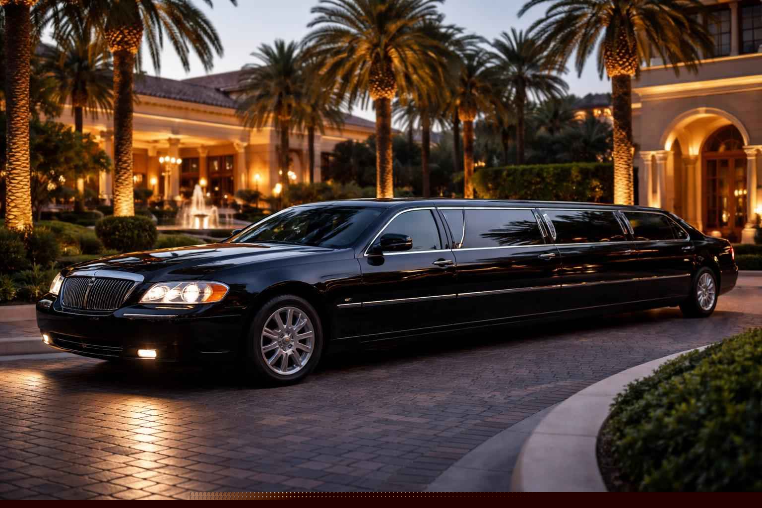 Luxury Black Limo Rental In Bostonia California