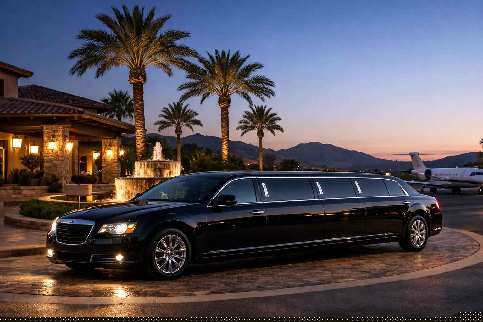 Luxury Black Limo Rental In El Cajon California