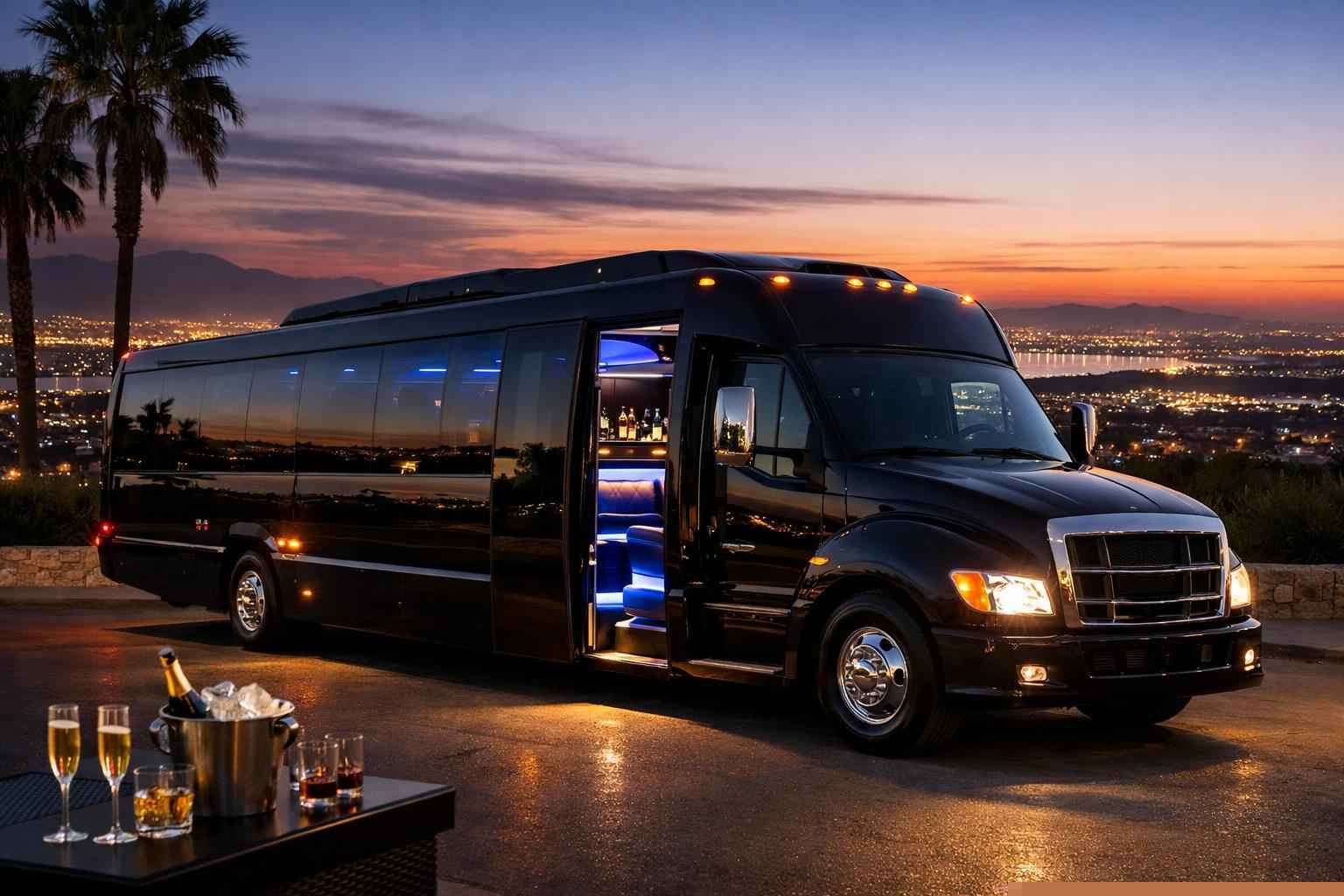 Black Party Bus Rental In Chula Vista California Luxury Black Party Bus Rental In Chula Vista California