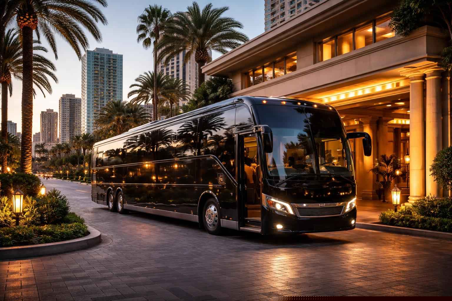 Luxury Bus Rental In Bostonia California