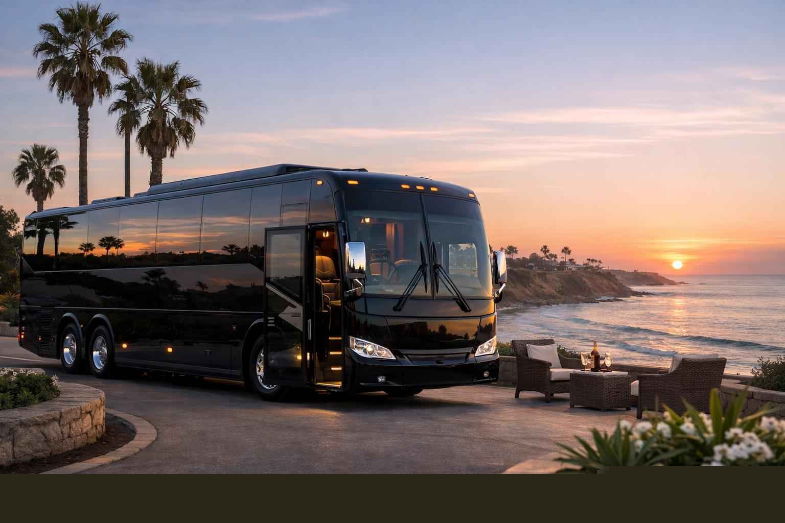 Luxury Bus Rental In Carlsbad California