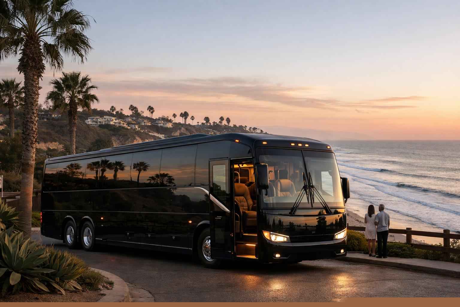 Luxury Bus Rental In Encinitas California