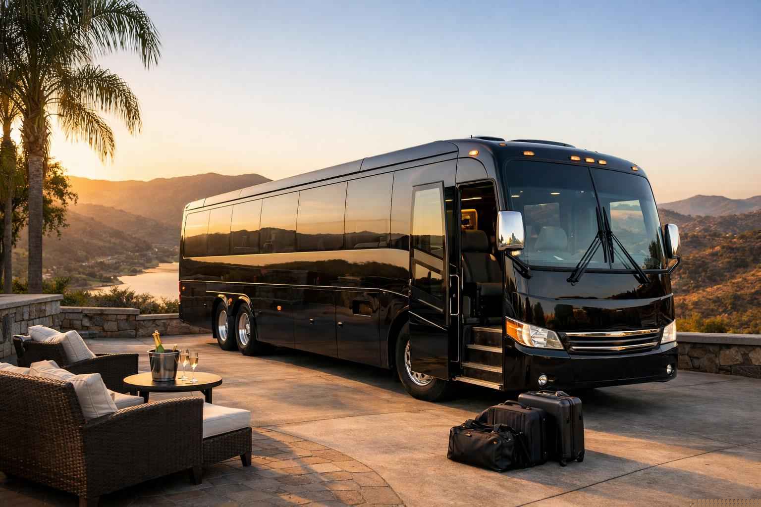 Luxury Bus Rental In Escondido California