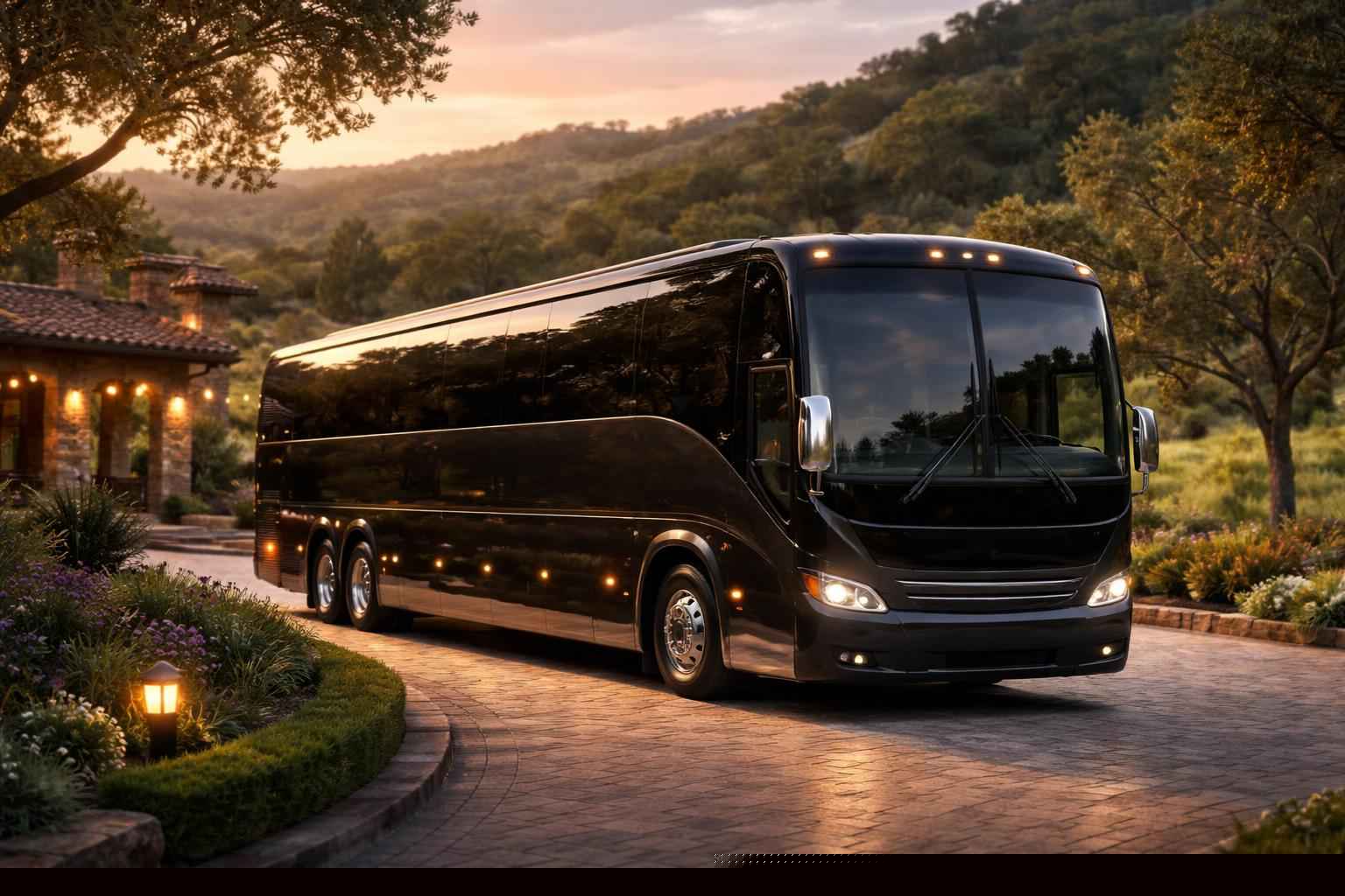Luxury Bus Rental In Hidden Meadows Ca