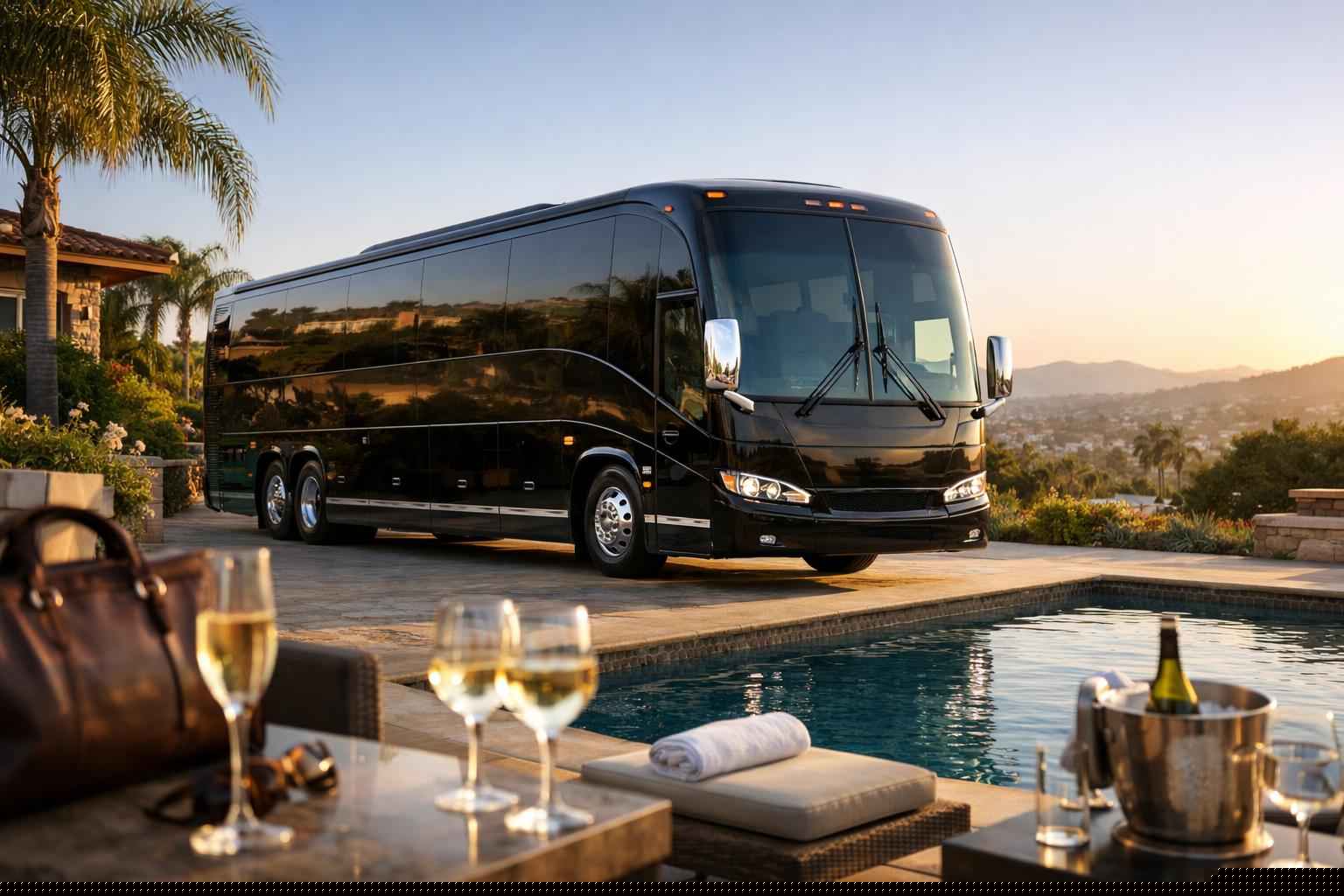 Luxury Bus Rental In Lemon Grove California