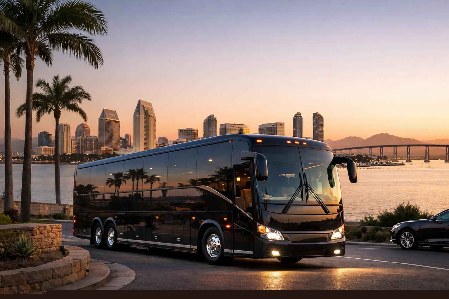 Luxury Bus Rental In National City California