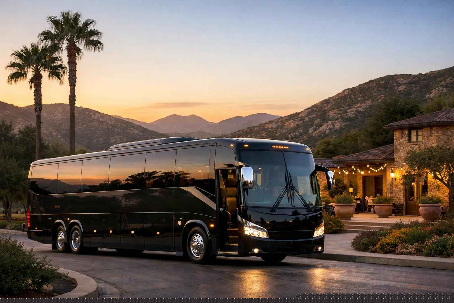 Bus Rental In Poway California Luxury Bus Rental In Poway California