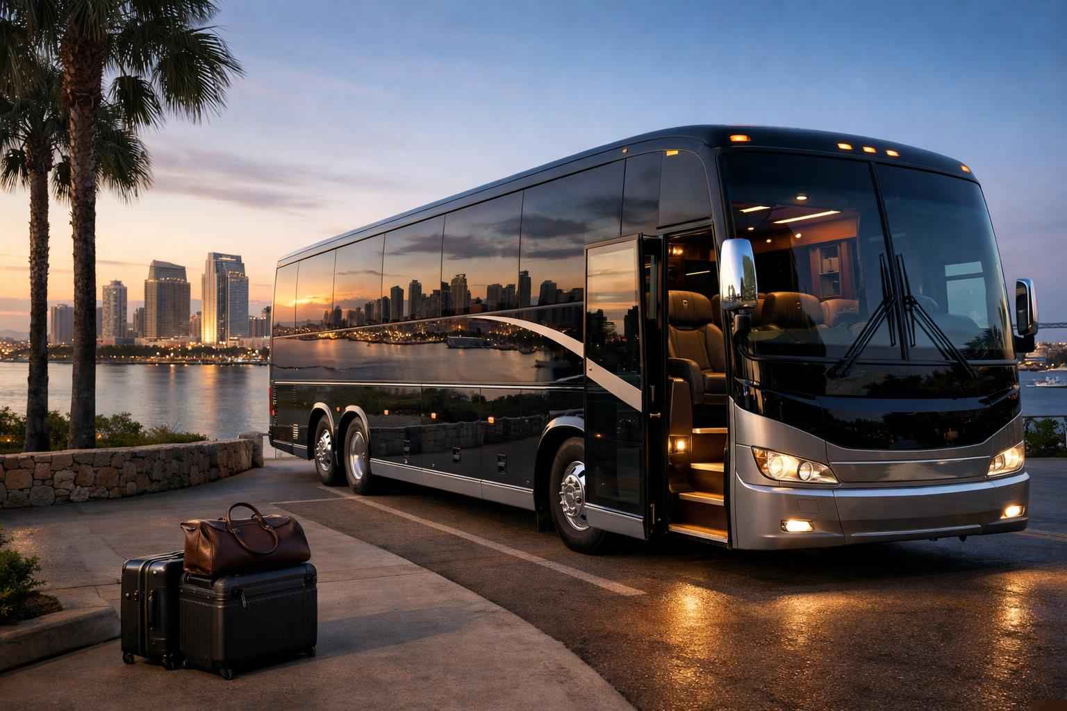 Luxury Bus Rental In San Diego California