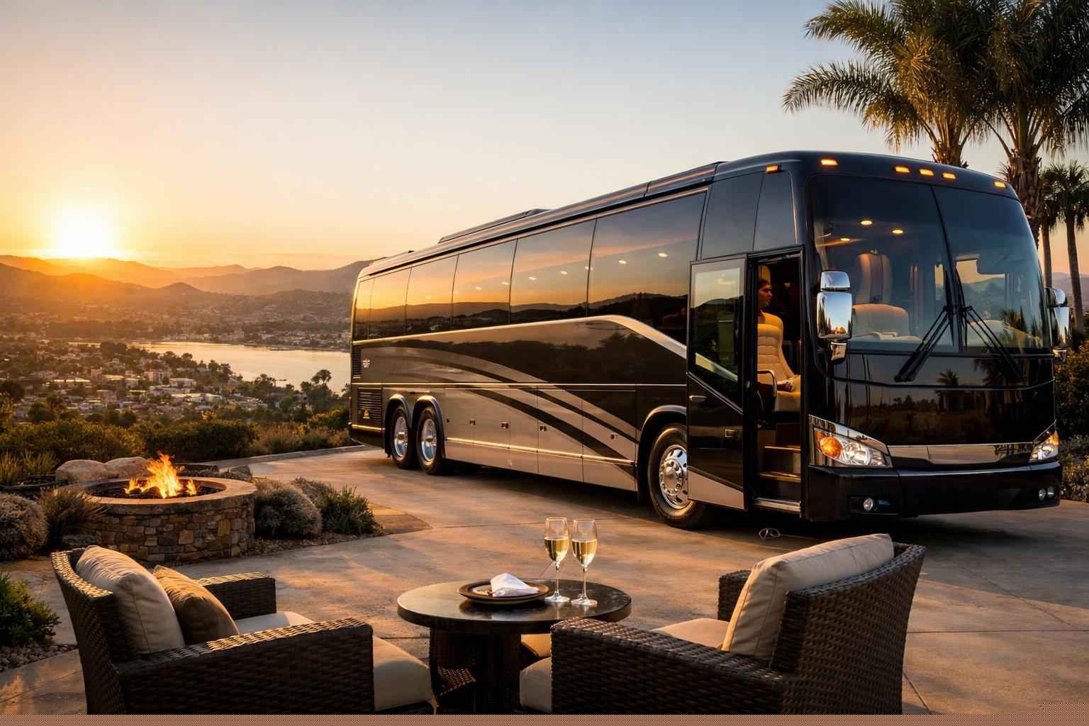 Luxury Bus Rental In San Marcos California