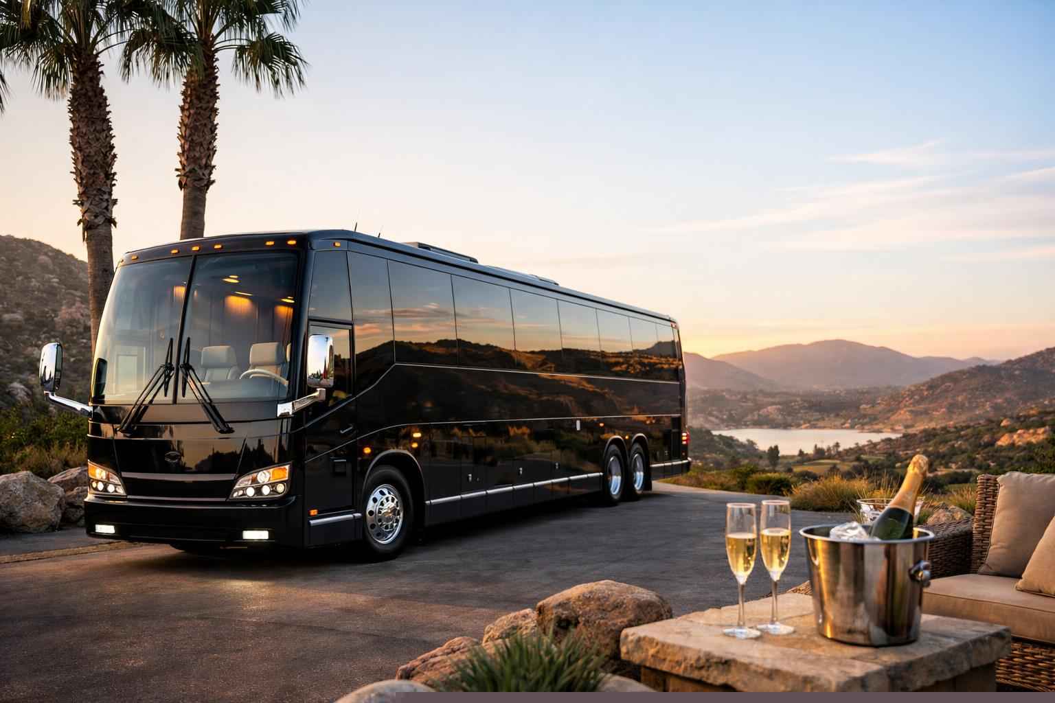 Luxury Bus Rental In Santee California
