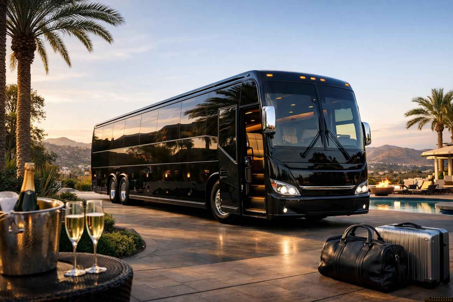 Luxury Bus Rental In Vista California