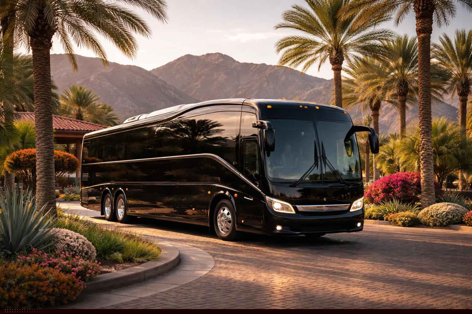 Luxury Charter Bus Rental In Borrego Springs California