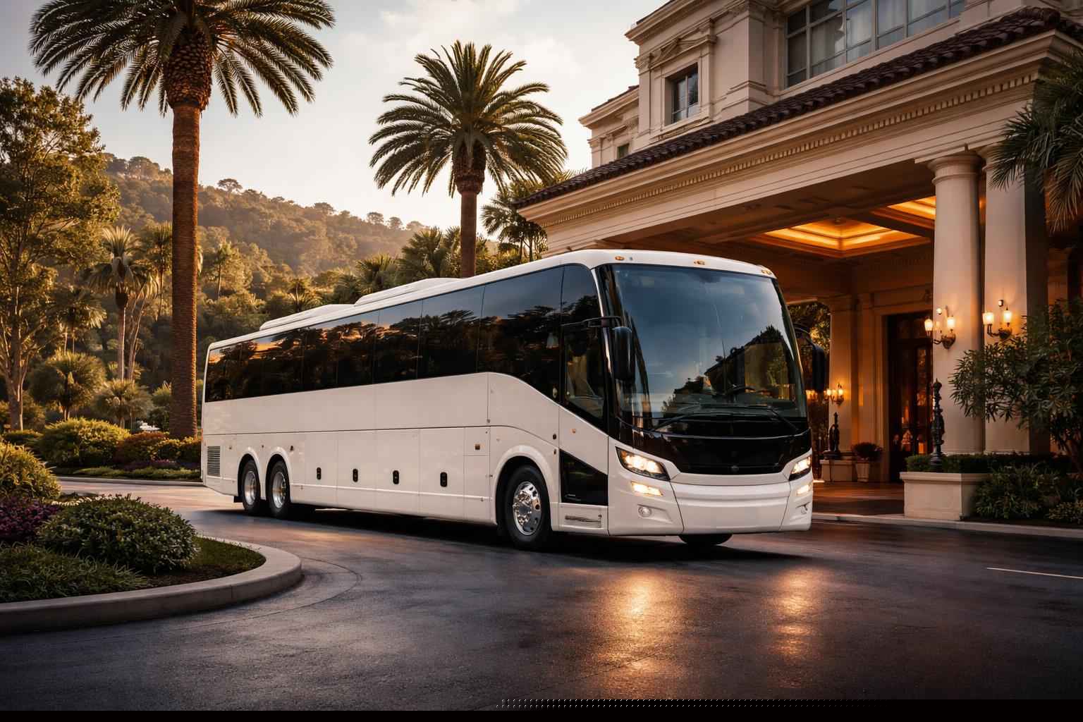 Luxury Charter Bus Rental In Bostonia California