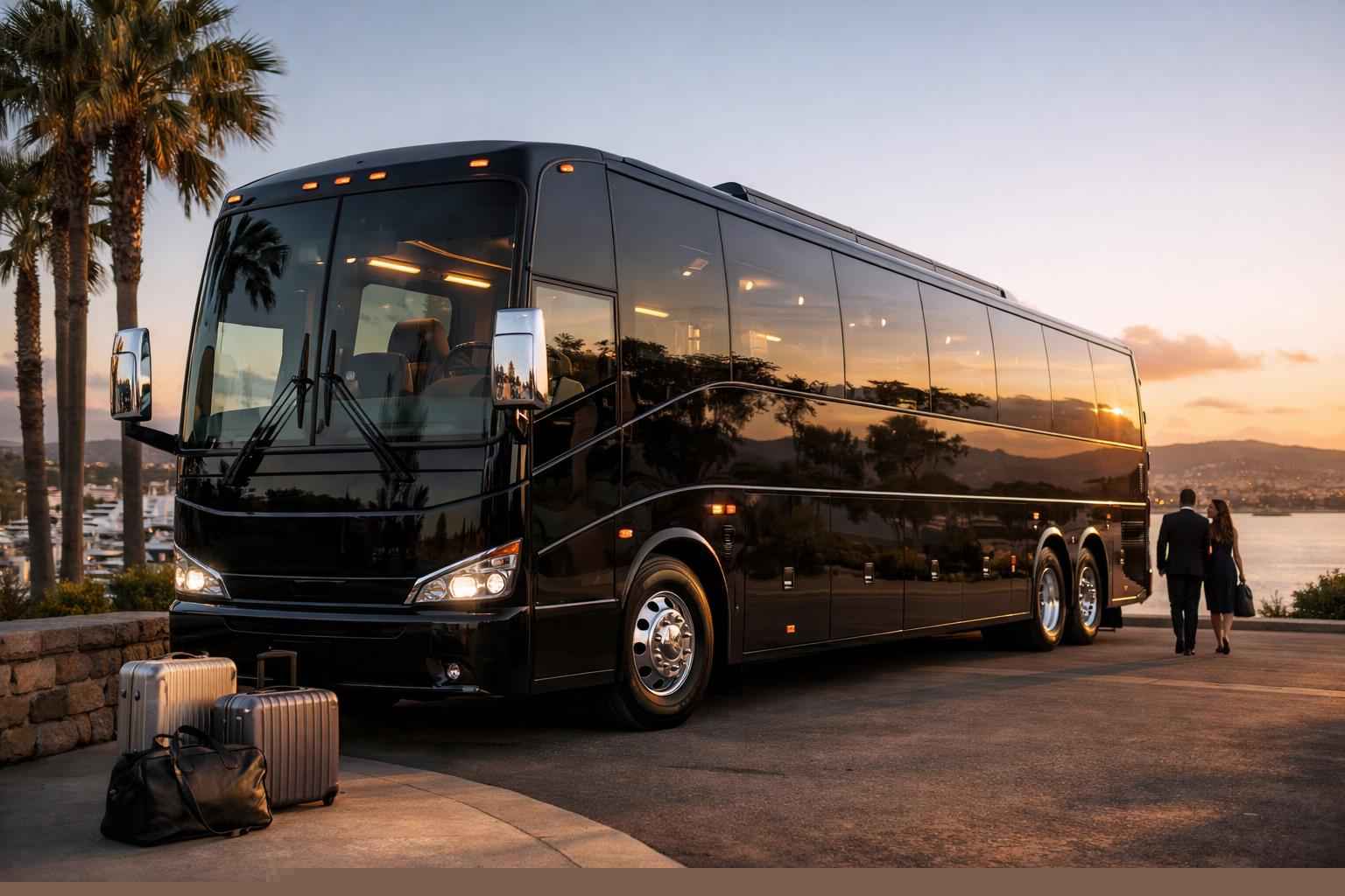 Luxury Charter Bus Rental In Chula Vista California