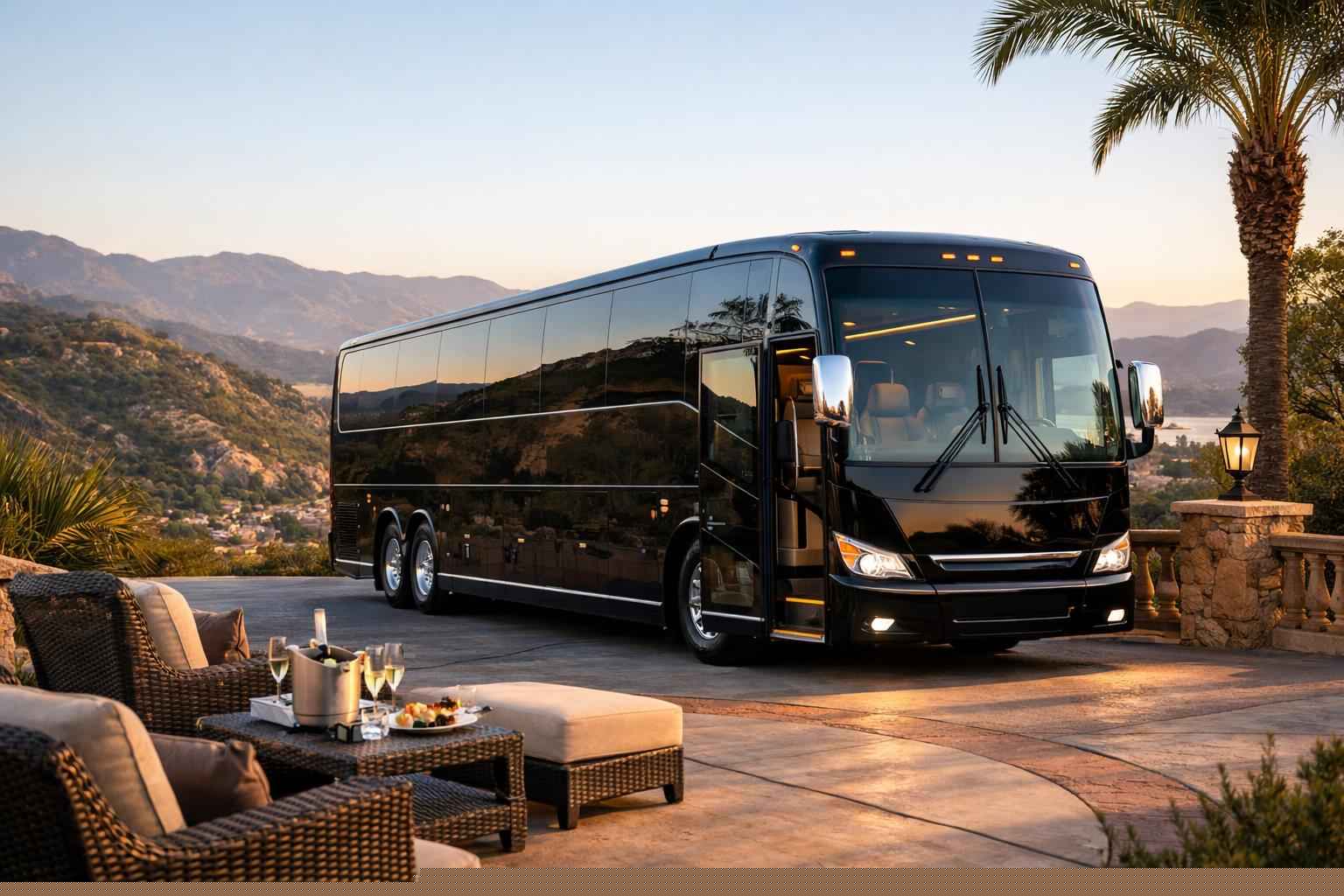 Luxury Charter Bus Rental In Escondido California