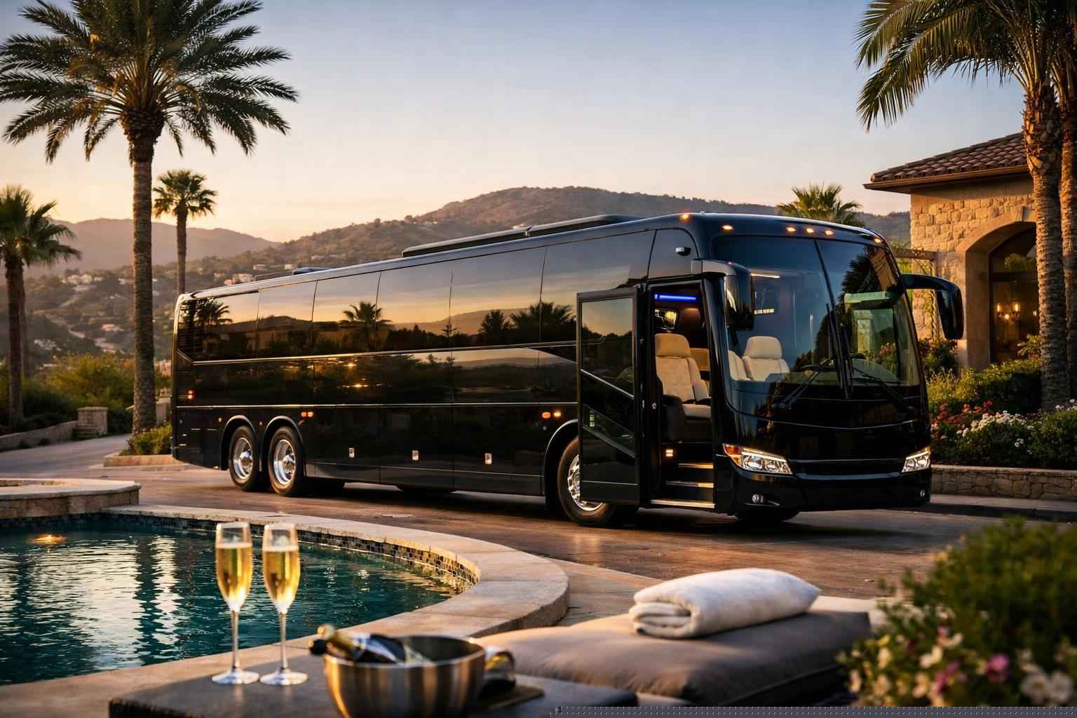 Luxury Charter Bus Rental In La Mesa California