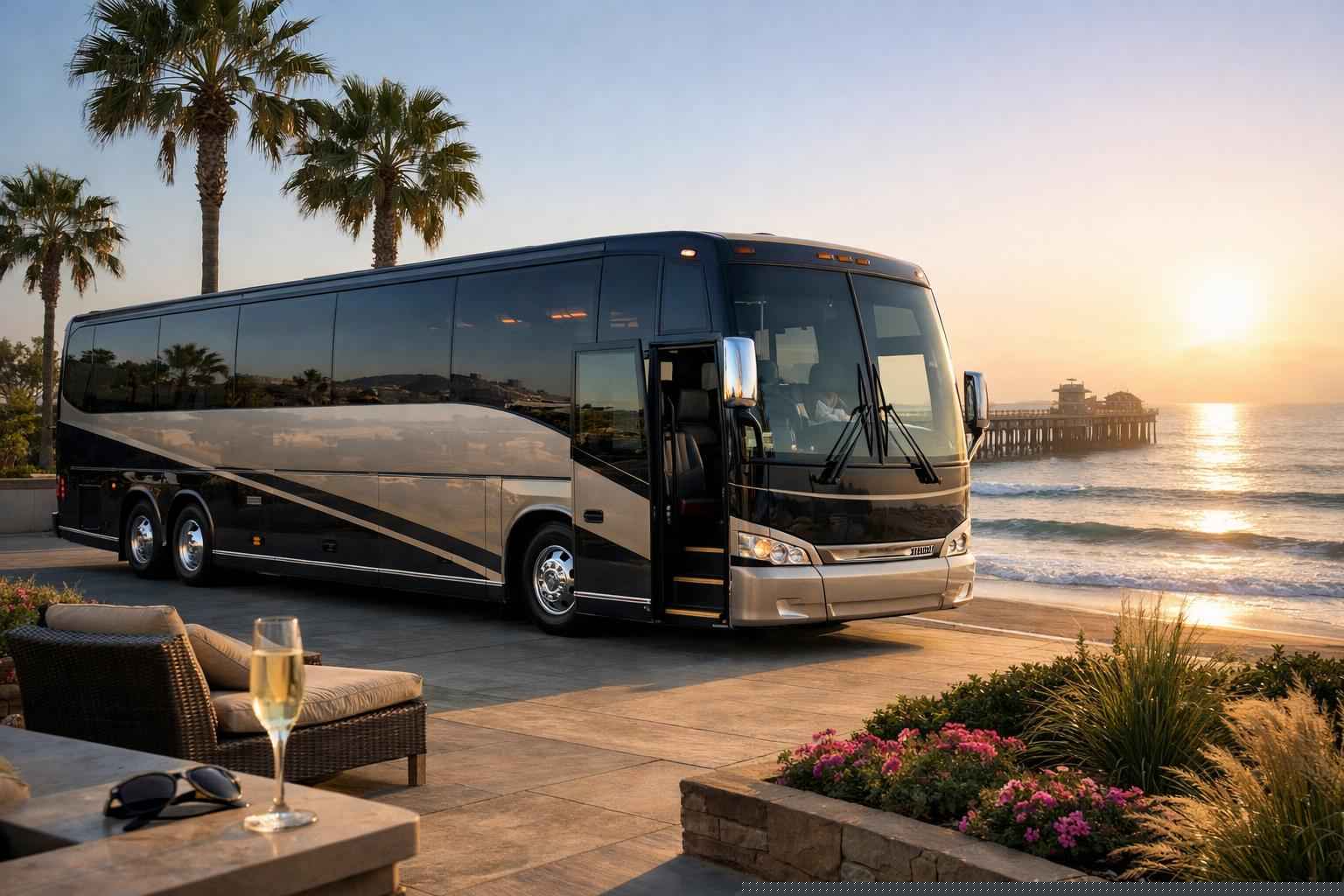 Charter Bus Rental In Oceanside California Luxury Charter Bus Rental In Oceanside California