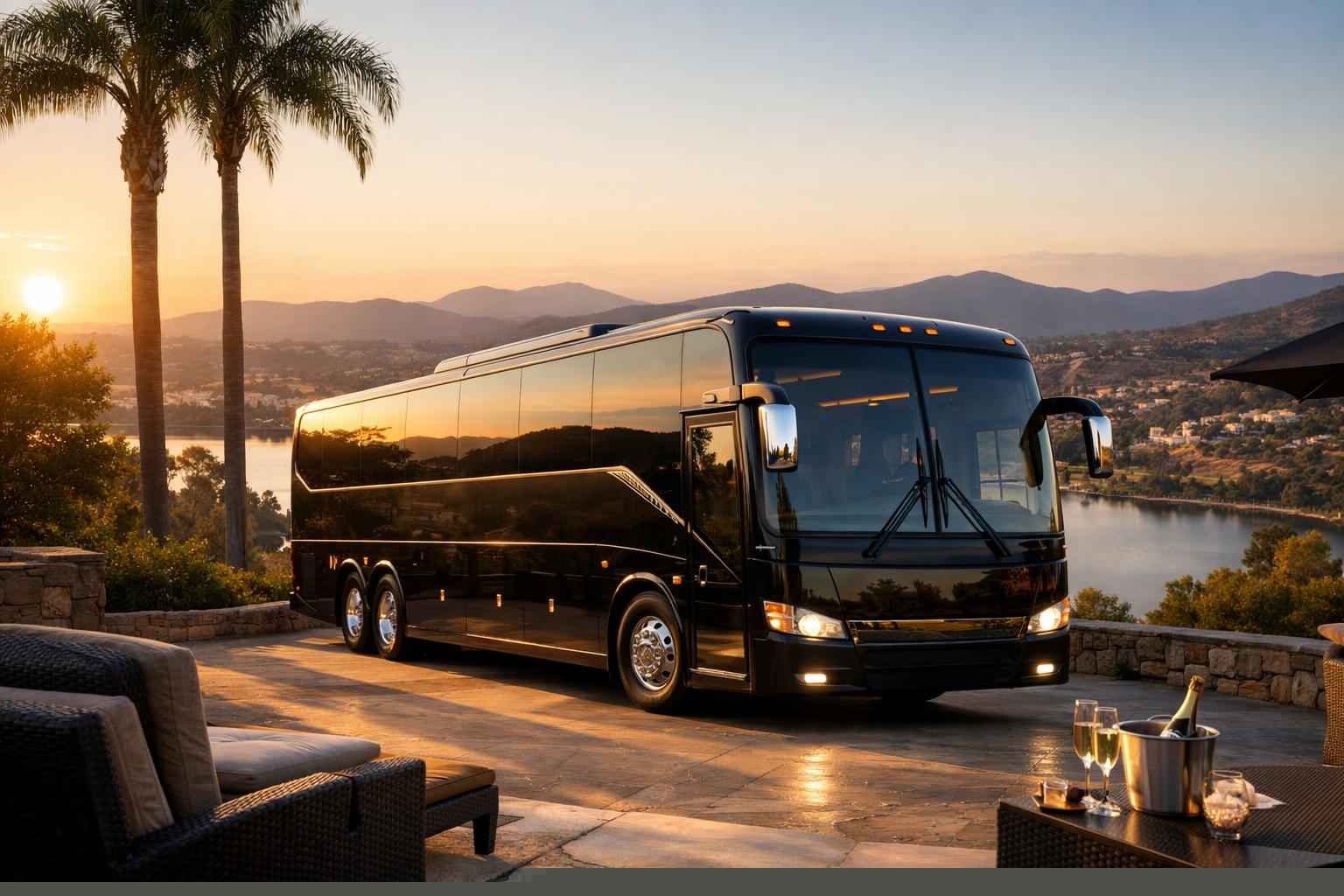 Luxury Charter Bus Rental In San Marcos California
