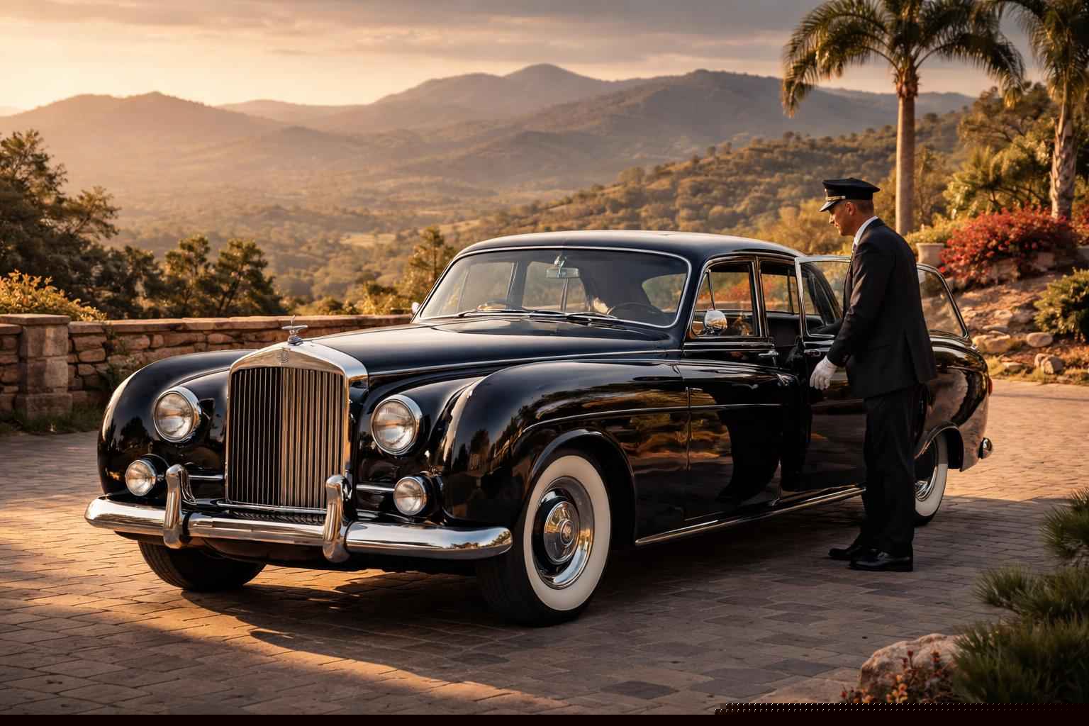 Luxury Classic Car Chauffeur Service In Alpine California