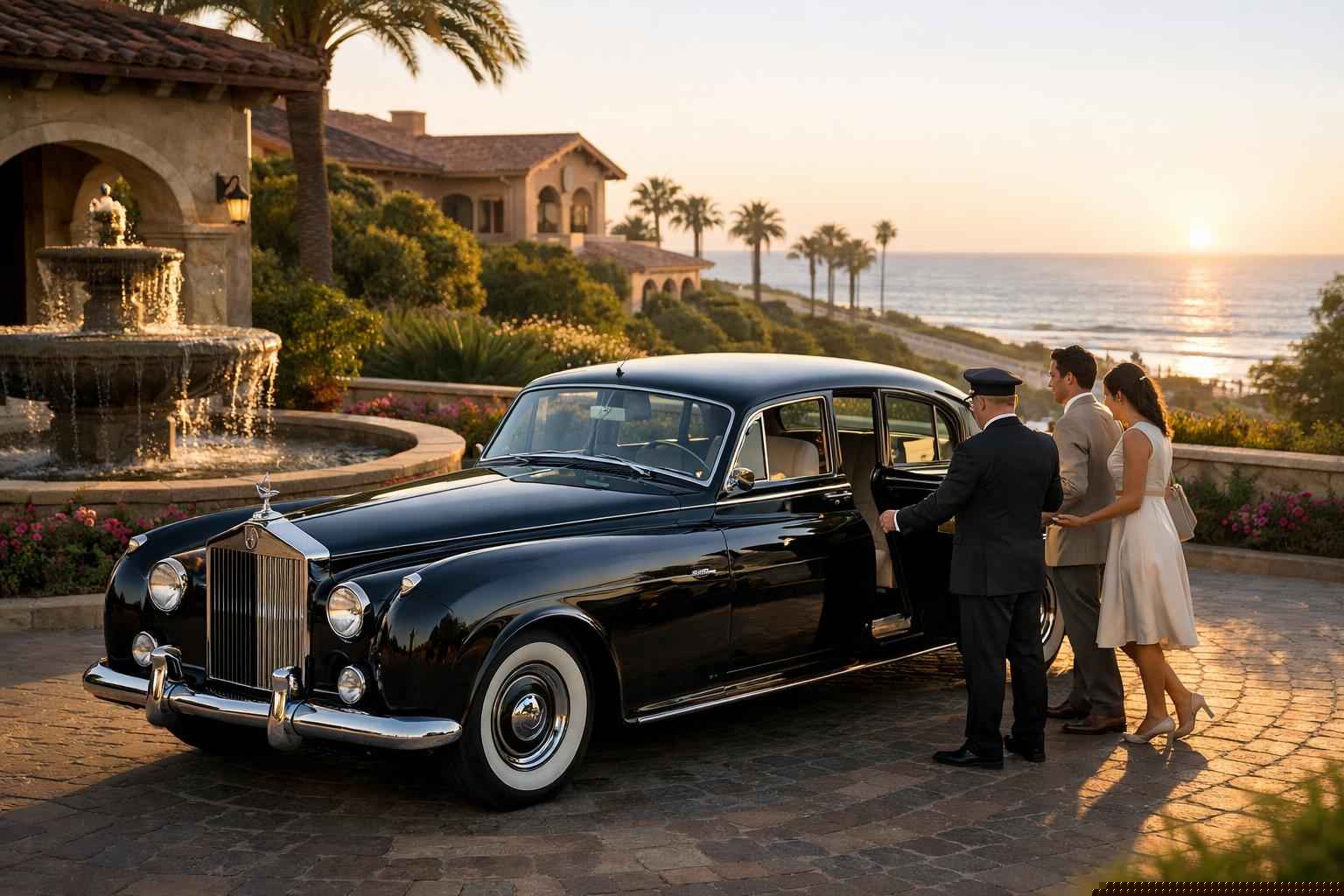 Luxury Classic Car Chauffeur Service In Carlsbad California