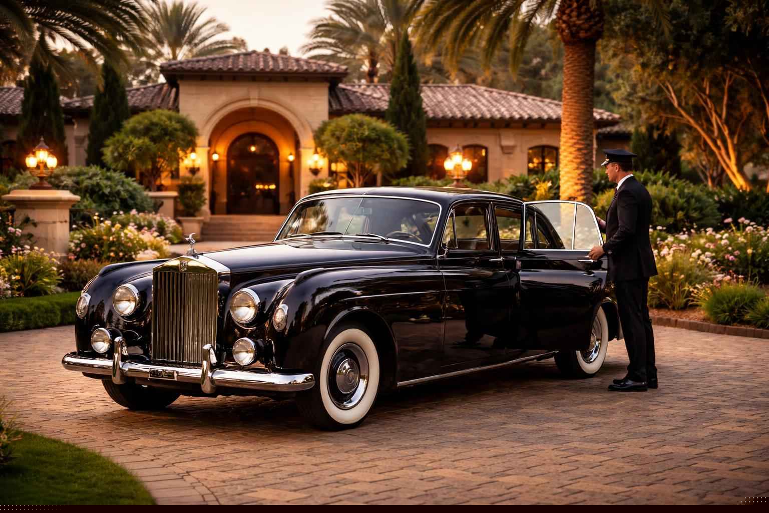 Luxury Classic Car Chauffeur Service In Fairbanks Ranch Ca