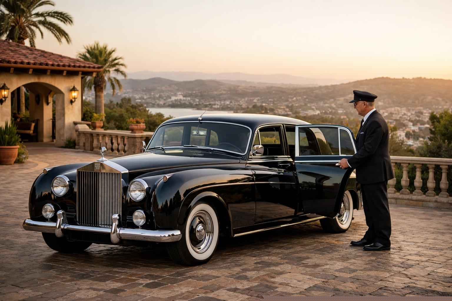 Luxury Classic Car Chauffeur Service In La Mesa California