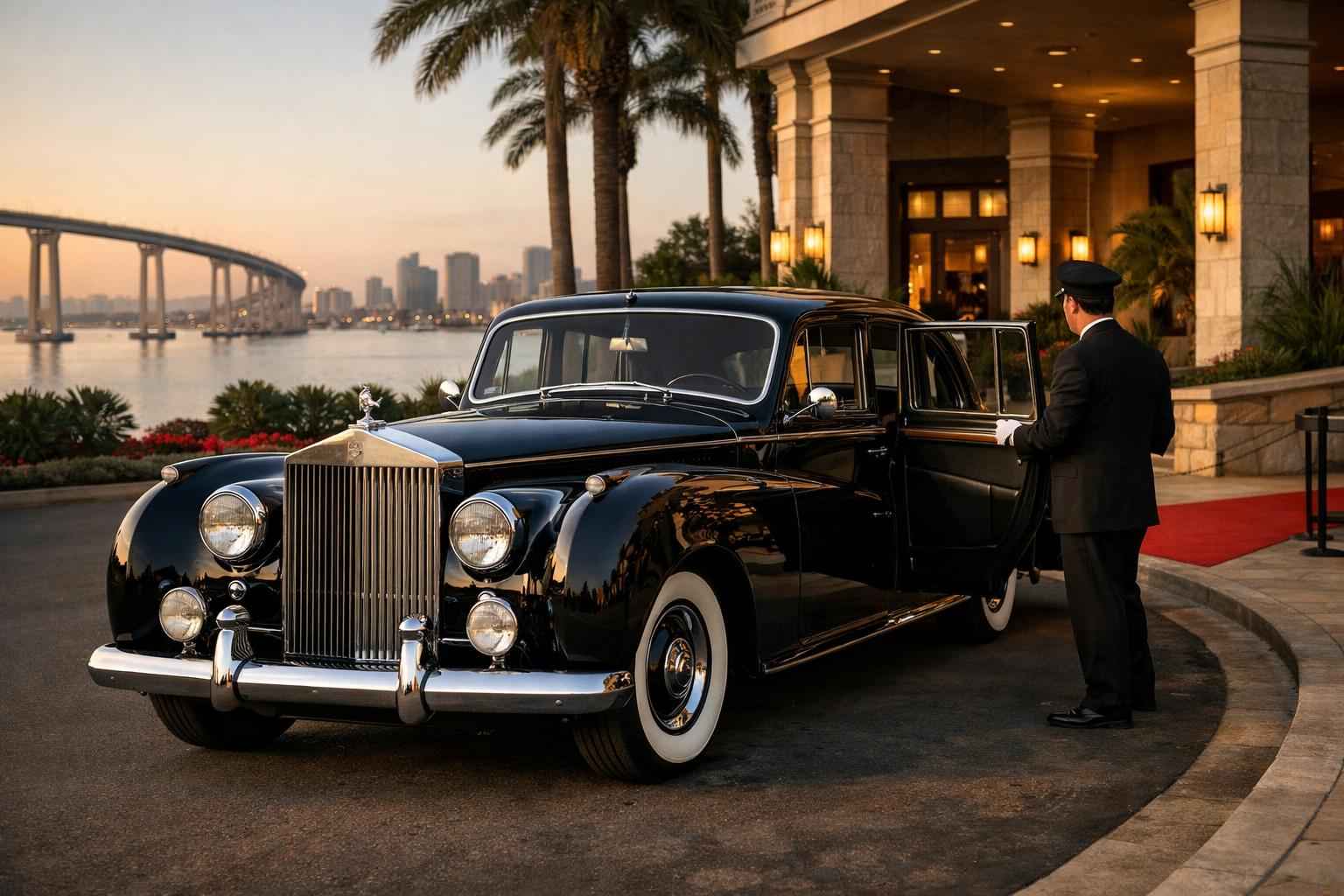 Luxury Classic Car Chauffeur Service In National City California