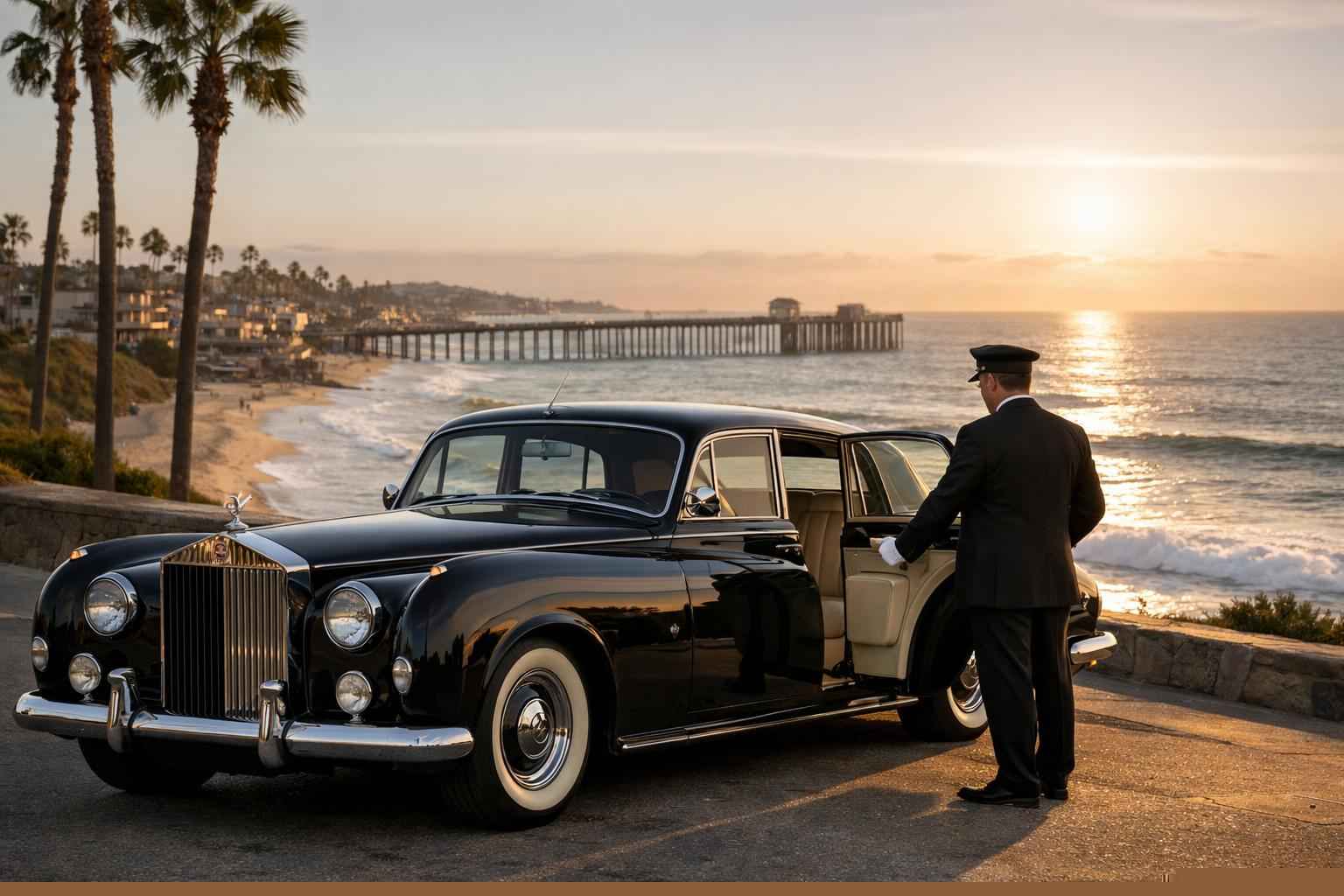 Classic Car Chauffeur Service In Oceanside California Luxury Classic Car Chauffeur Service In Oceanside California