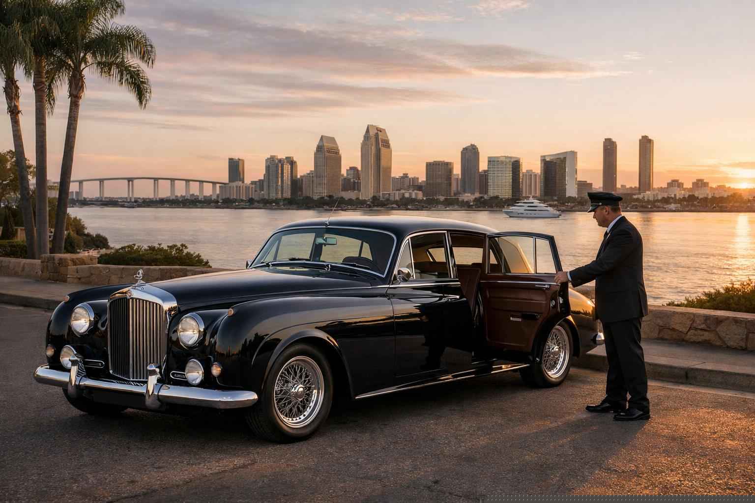 Luxury Classic Car Chauffeur Service In San Diego California