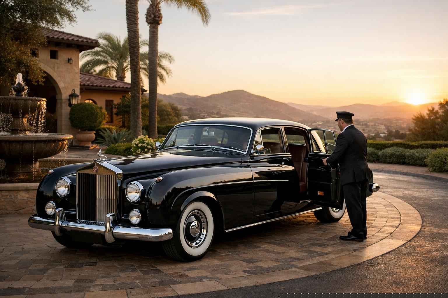 Luxury Classic Car Chauffeur Service In San Marcos California