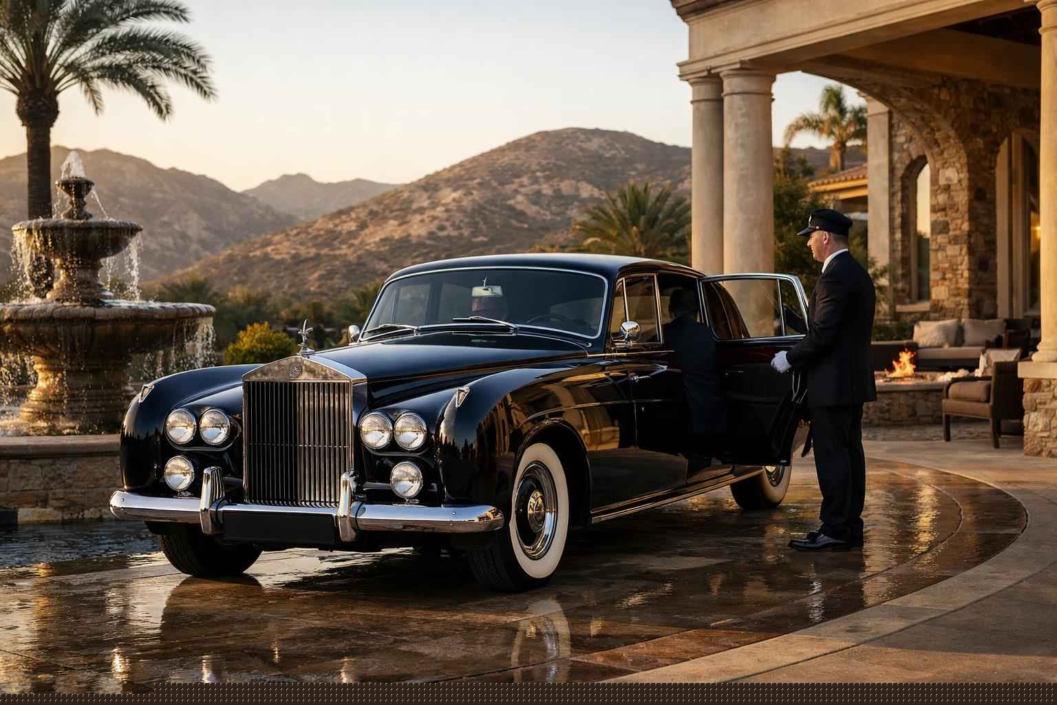 Luxury Classic Car Chauffeur Service In Santee California