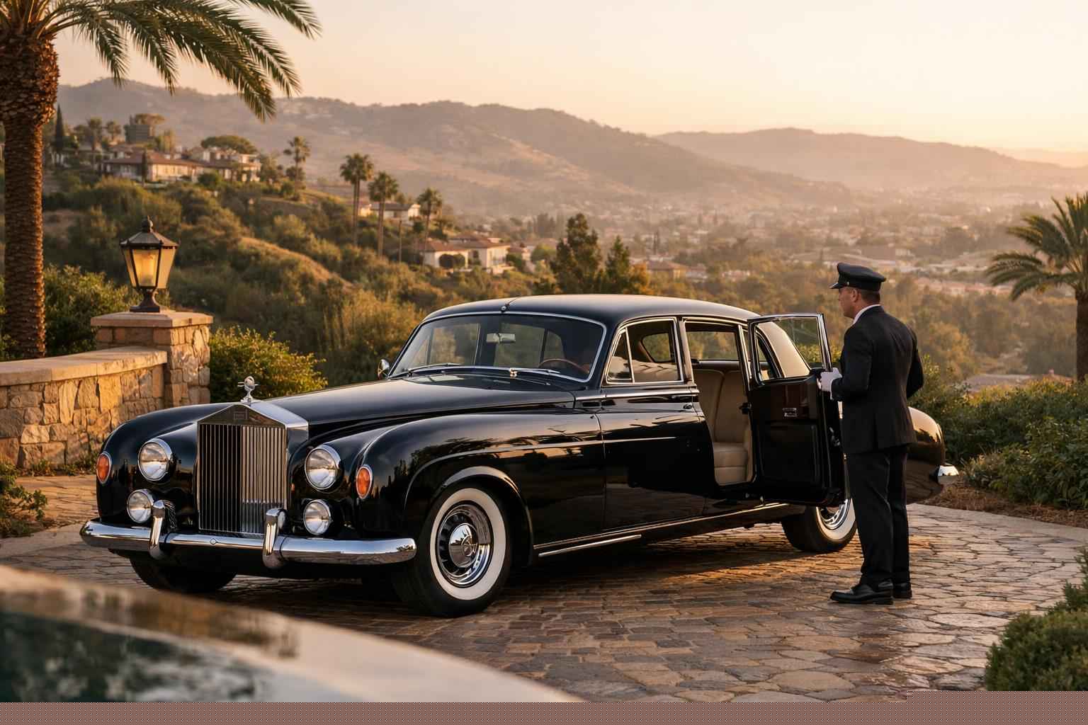 Luxury Classic Car Chauffeur Service In Vista California