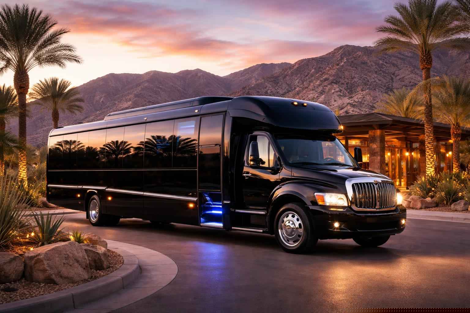 Luxury Limo Bus Rental In Borrego Springs California