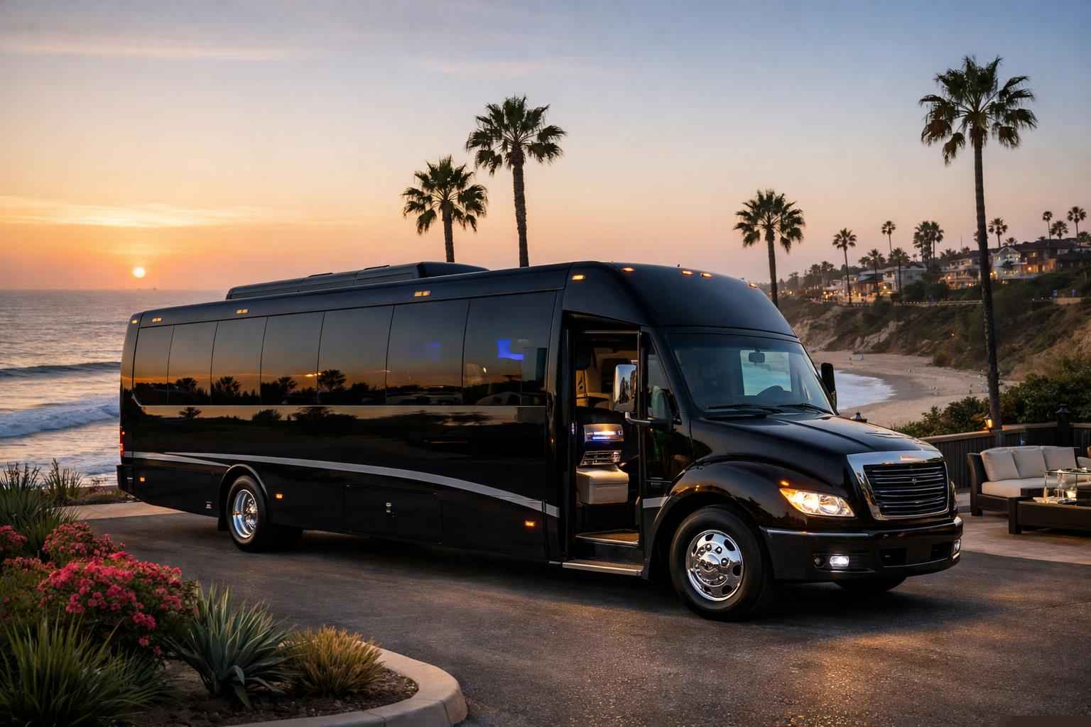 Luxury Limo Bus Rental In Carlsbad California