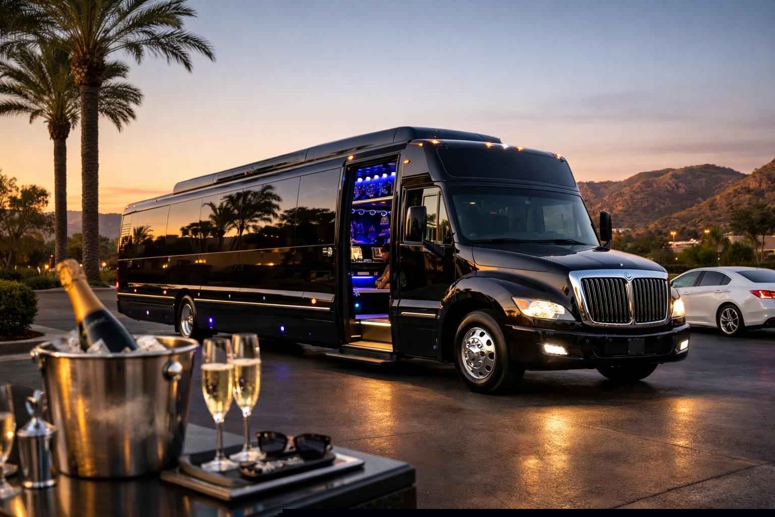 Luxury Limo Bus Rental In El Cajon California