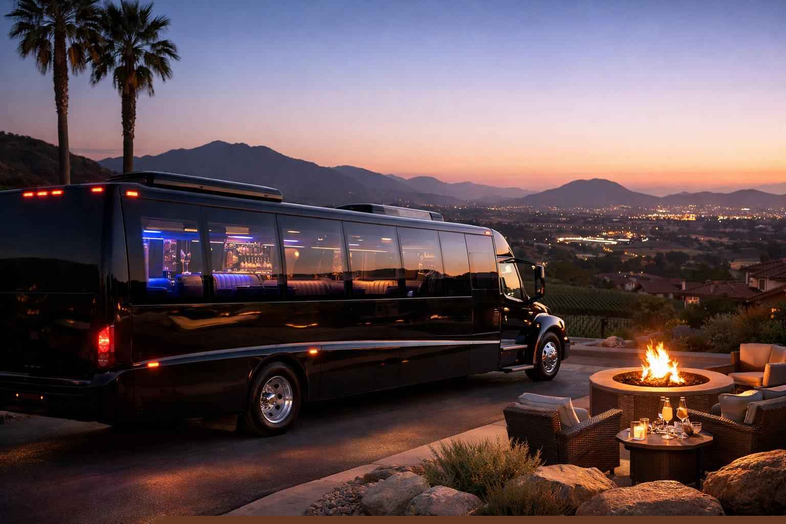Luxury Limo Bus Rental In Escondido California