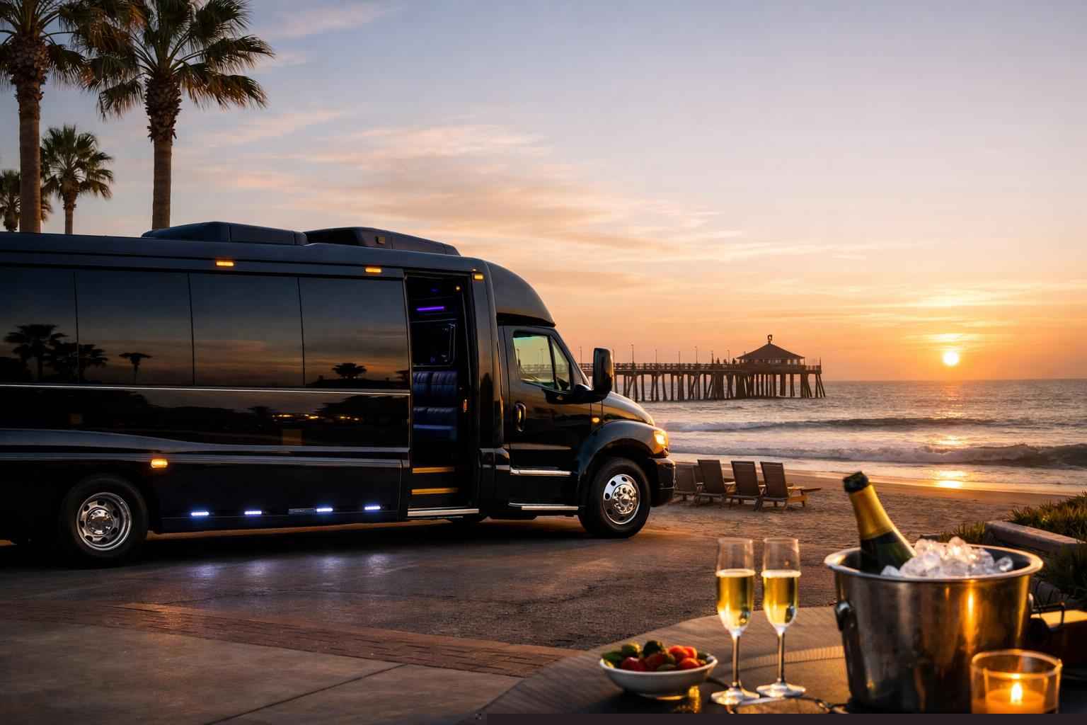 Luxury Limo Bus Rental In Imperial Beach California