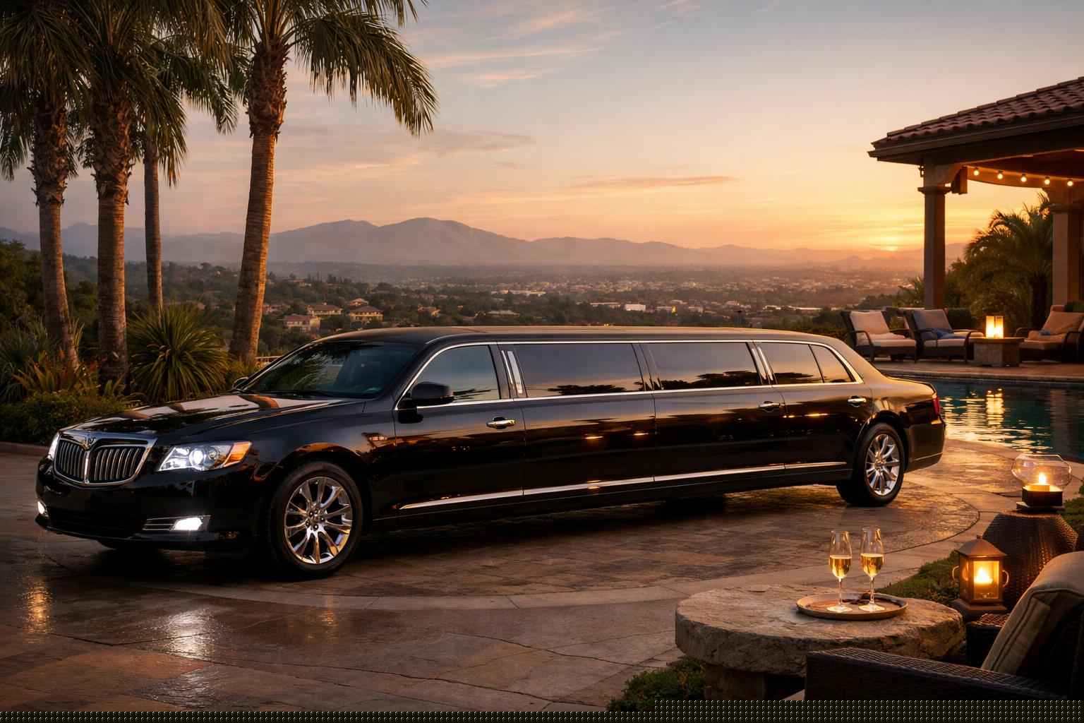 Luxury Limo Rental In Vista California