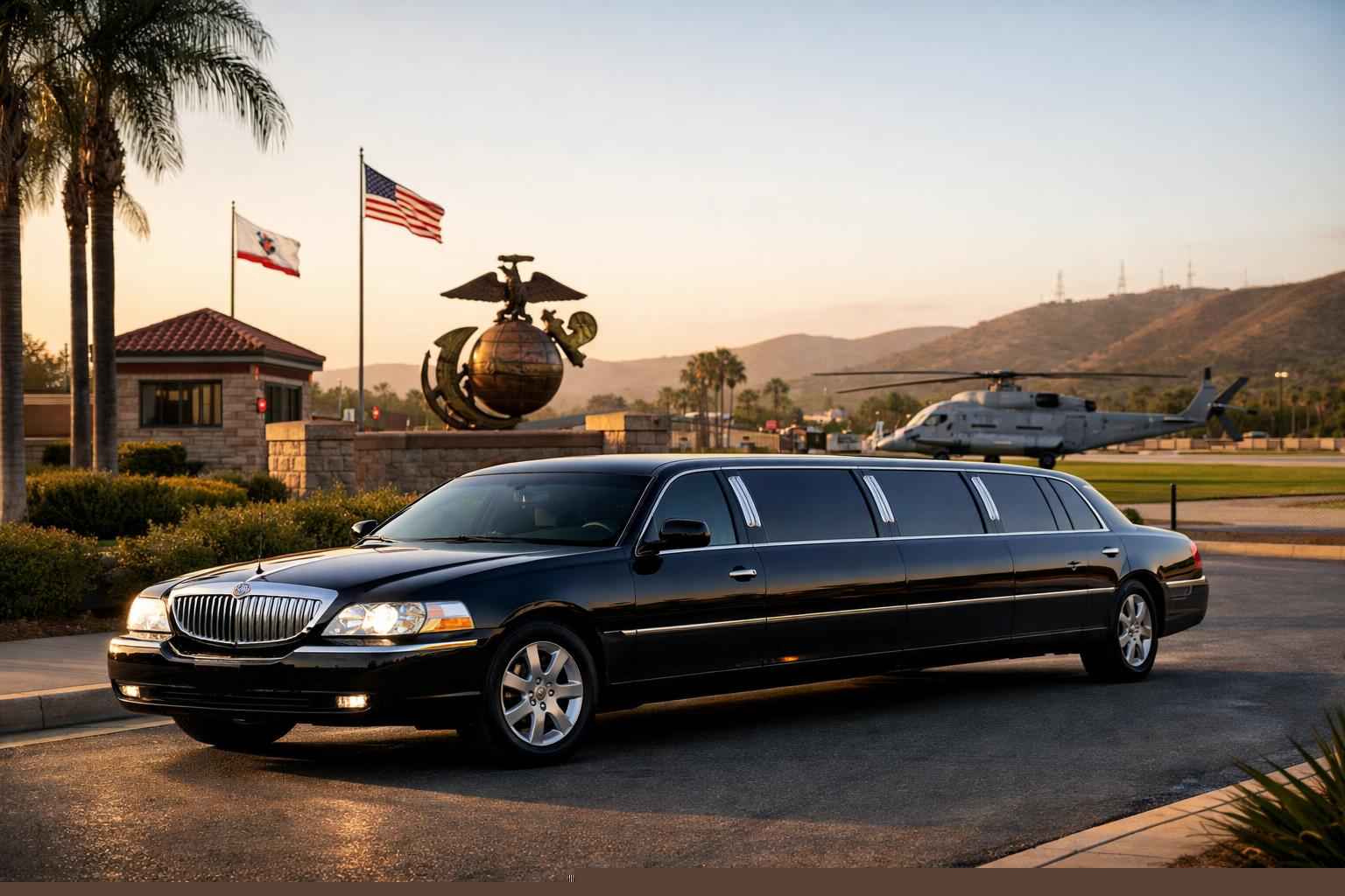 Luxury Limousine Service In Camp Pendleton Mainside California