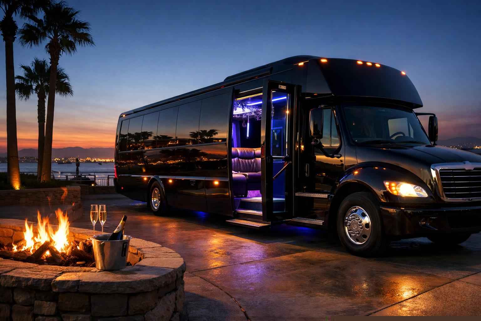 Luxury Party Bus Rental In Chula Vista California