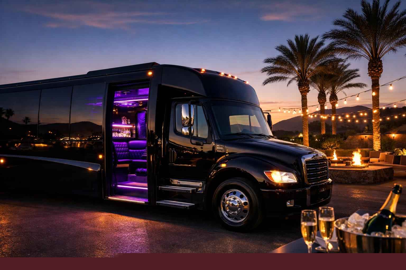 Luxury Party Bus Rental In El Cajon California